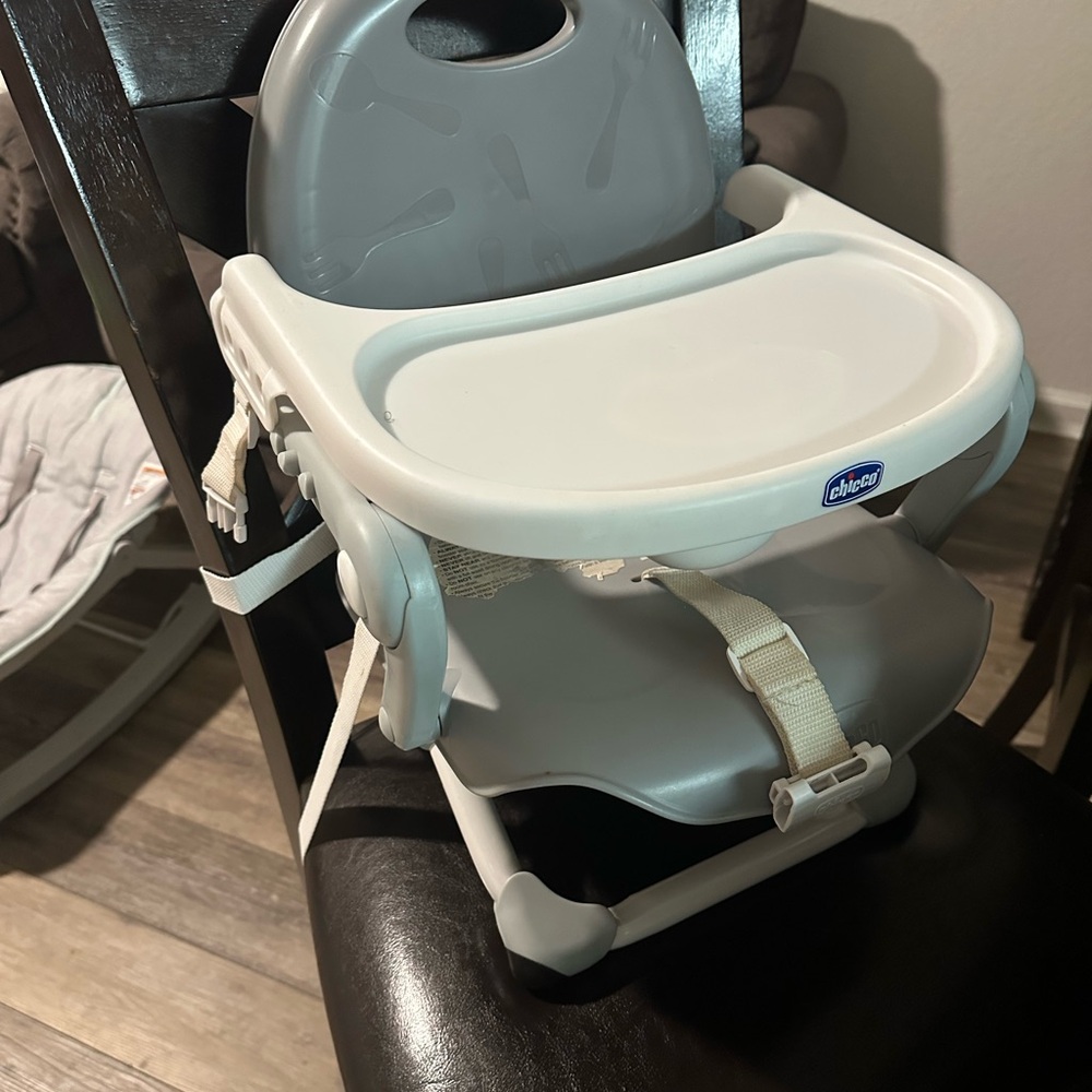 Chicco Gray Booster Seat for Kids